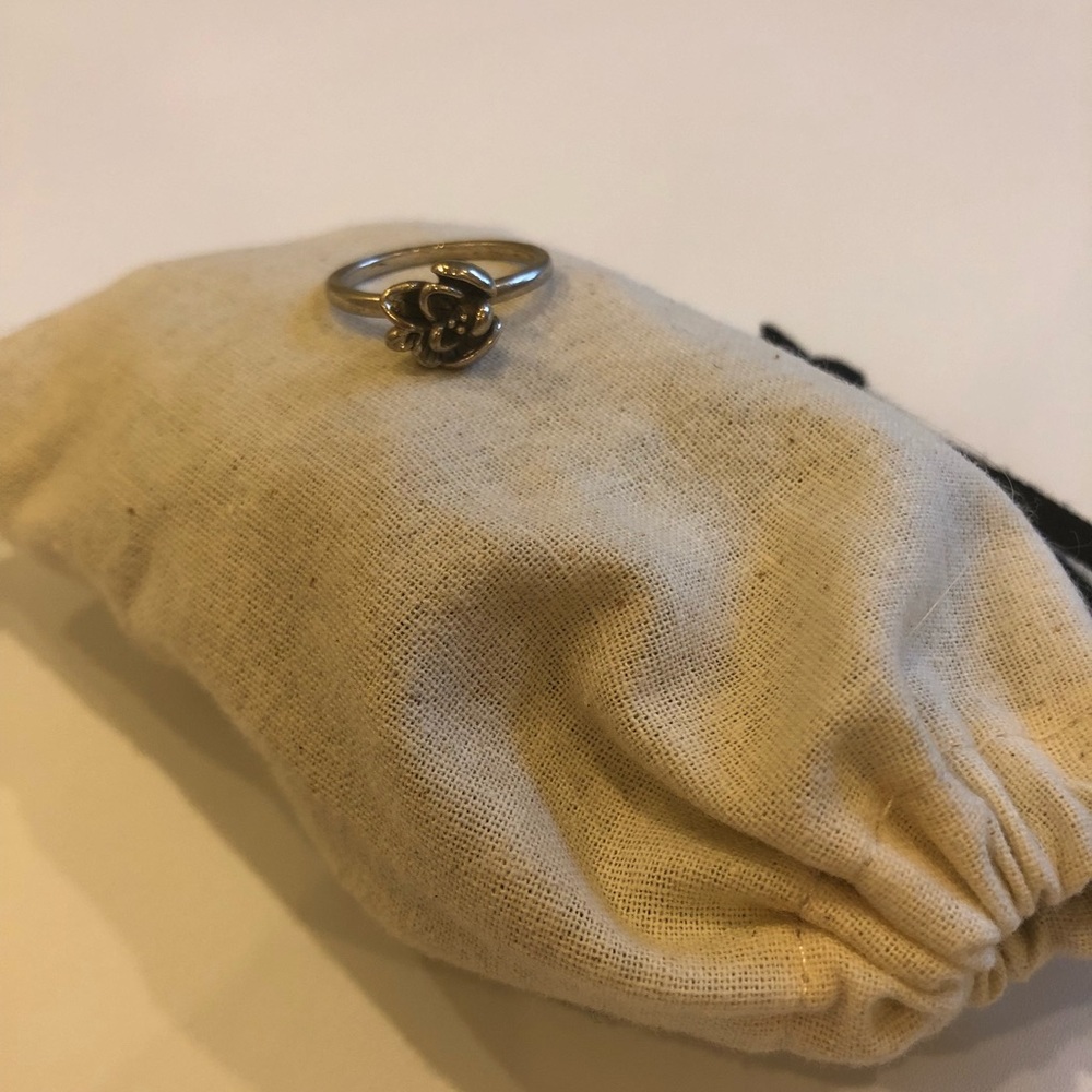 flower ring, unknown brand